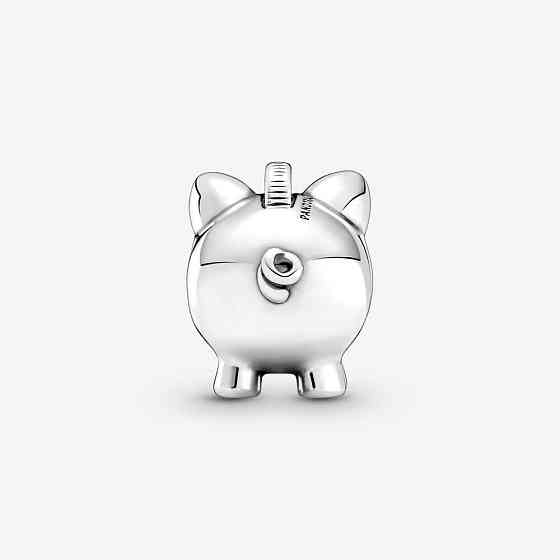 Серебряный шарм Пандора Cute Piggy BankMasterSem Киев