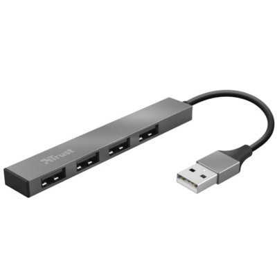 Концентратор Trust Halyx Aluminium 4-Port Mini USB Hub (23786_TRUST) Вінниця - фото 1