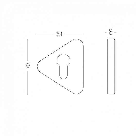 НАКЛАДКА ПІД ЦИЛІНДР E14 YELLOW ЖОВТА Київ