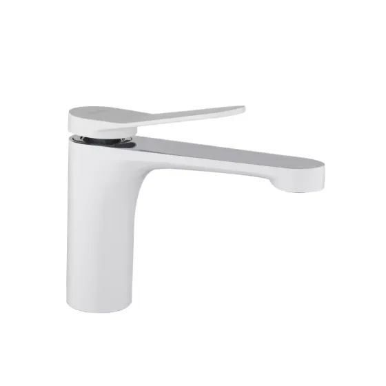 Смеситель для умывальника Frap F1045 белый/хром Киев