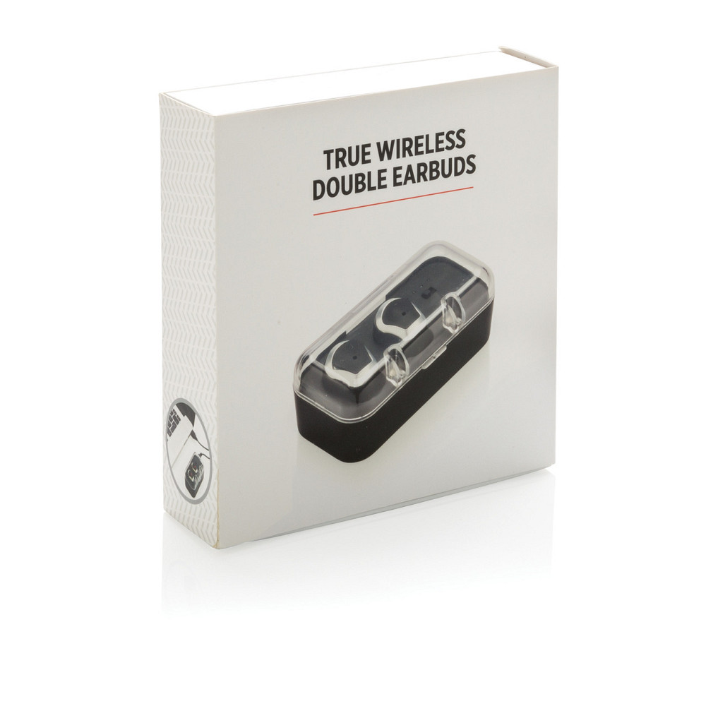 Наушники двойные беспроводные с футляром для переноски Ровно - изображение 2