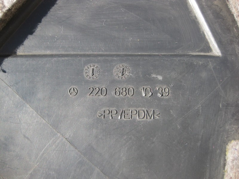 Mercedes-Benz  A2206801039 Права нижня накладка - кришка панелі приладів - торпеди S-Class W220 CL C215 Одеса - фото 5