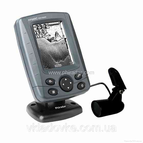 Эхолот Phiradar Fishfinder Ff668C Fish Finder Дніпро