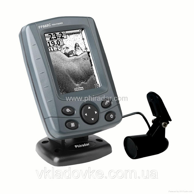 Эхолот Phiradar Fishfinder Ff668C Fish Finder Дніпро - фото 1