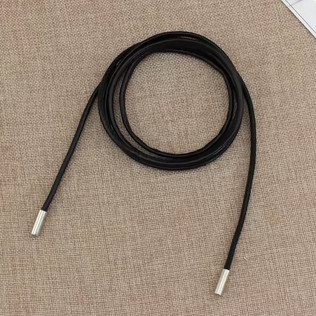 Пояс узкий женский к платью черный Киев - изображение 2