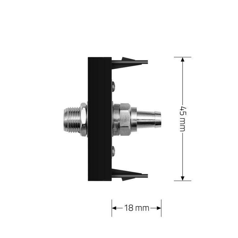 Супутникова розетка SAT LIVOLO, чорна, модуль 0.5 поста, для ресивера / антени (VL-FCSL-1BP) Коломыя - изображение 3