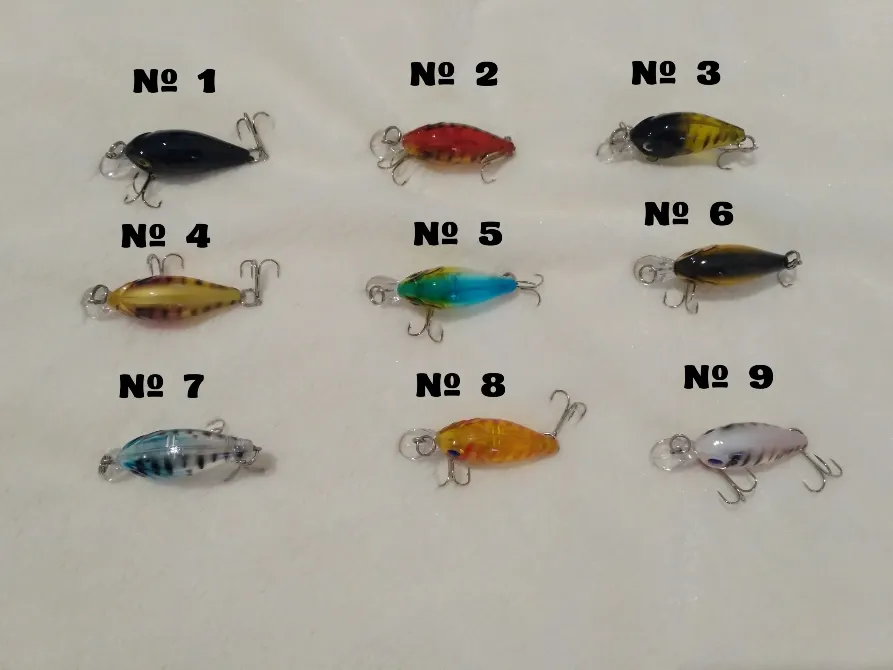 Воблер 3.59 гр. 4.5 см. Плавающий Киев - изображение 6