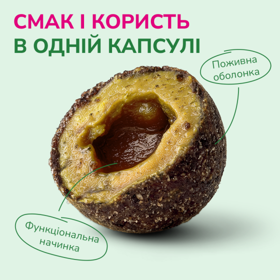 LK Baits Pet Nutrigo Plantago Mini Функціональні ласощі для собак дрібних порід з сиропом подорожника (Ø 15 мм), 75 г Київ