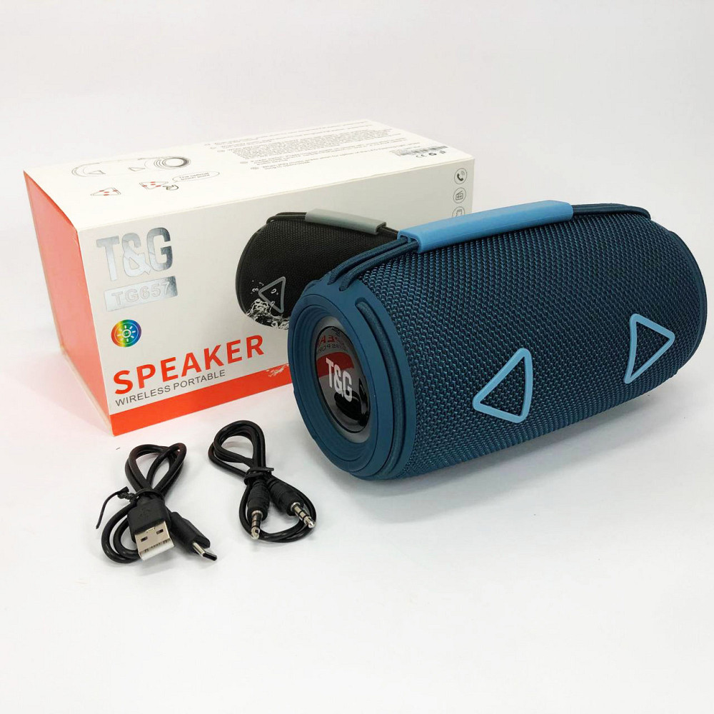 Bluetooth колонка с разноцветной подсветкой со стереозвуком TG657, Колонка с подсветкой и зарядкой VW-31 Львов - изображение 6