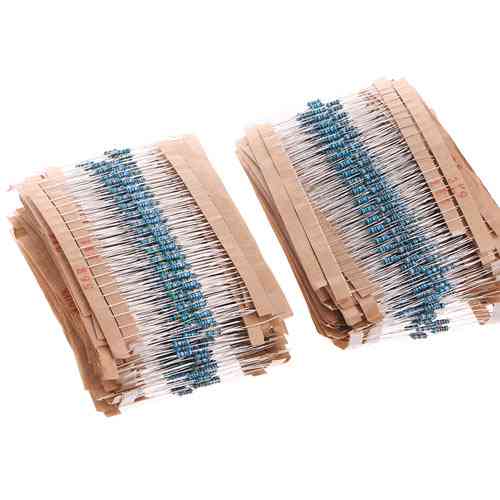 Резистори 1/4Вт 2600шт MF 1% 1Ом-3МОм Вінниця