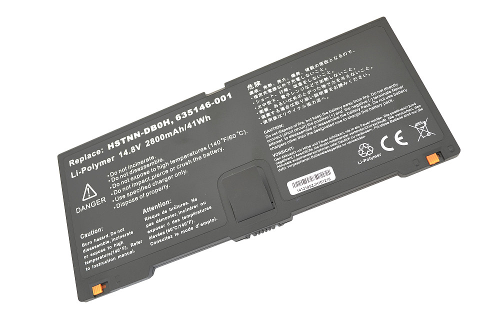 Аккумулятор для ноутбука HP Compaq HSTNN-DB0H ProBook 5330M 14.8V Black 2800mAh OEM Винница - изображение 2