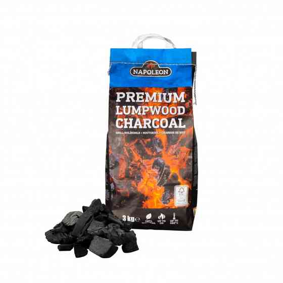 Деревне вугілля ресторанної фракції Napoleon Blackstone 3кг 67105 Код: 010844 Рівне