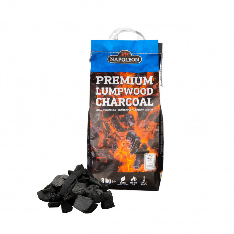 Деревне вугілля ресторанної фракції Napoleon Blackstone 3кг 67105 Код: 010844 Рівне - фото 1