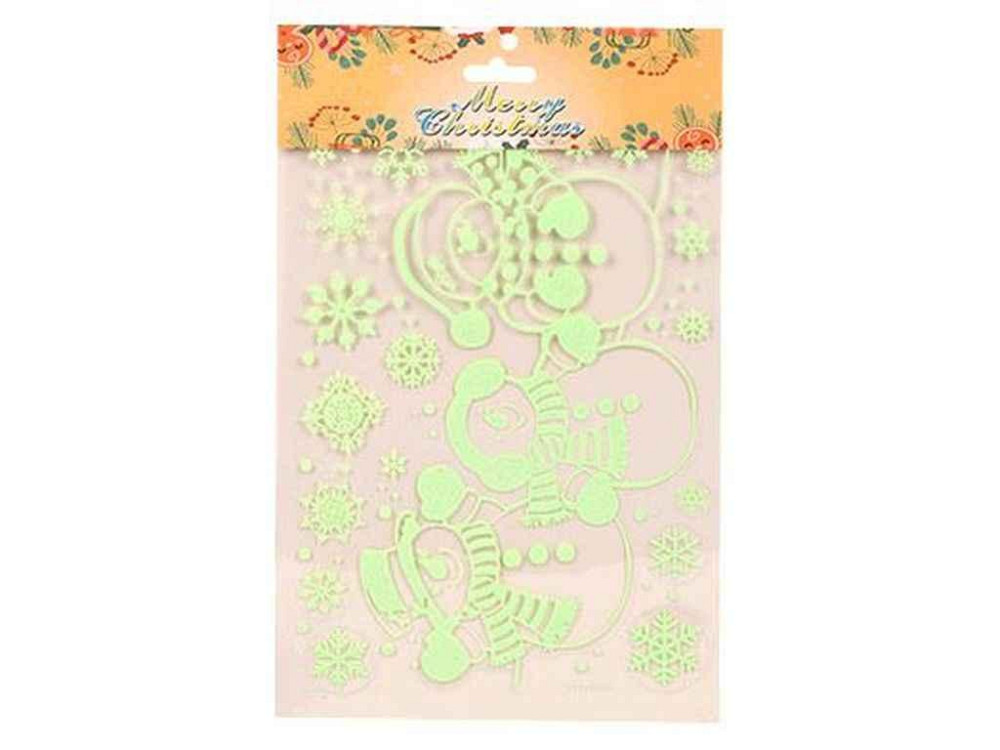 Наклейки для окон 16*25см Christmas R33929/3 ТМ STENSON Киев - изображение 1