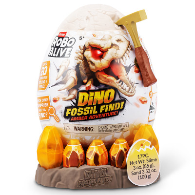 Интерактивная игрушка Pets & Robo Alive сюрприз Янтарные раскопки динозавра (71153) Винница - изображение 1