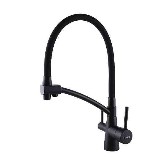 Змішувач для кухні під осмос Globus Lux LAZER GLLR-0700-10-BB Тернополь