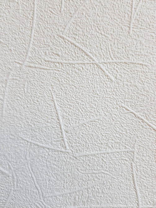 Шпалери під фарбування вініл на флізеліні Sintra Paint by 1.06x25 м абстракція смужки структурні білі 676202 Київ - фото 2