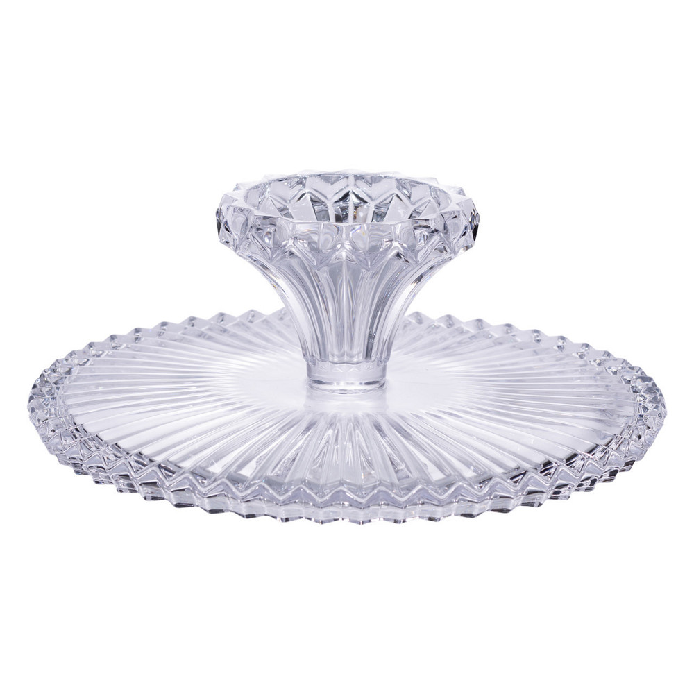 Стеклянная тортовница на ножке Ø32 см Киев - изображение 3