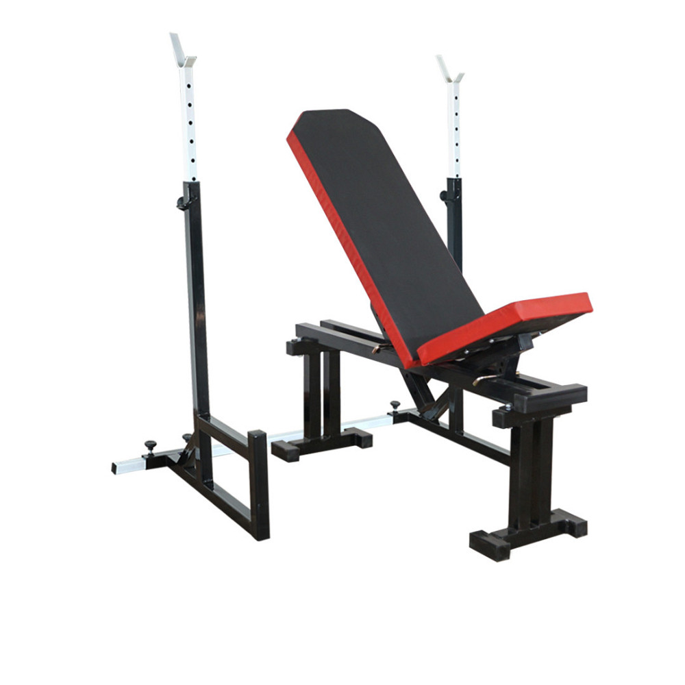 Лавка для жиму регульована 40 на 40 мм + Стійки з упорами 40 на 40 мм Київ - фото 1