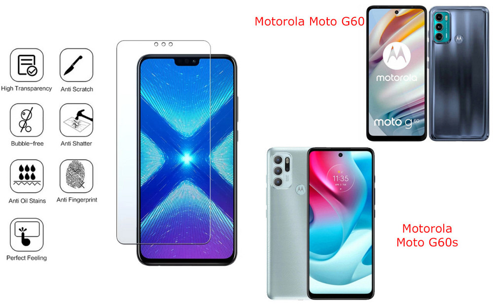 Защитное стекло NeoGlass для Motorola Moto G60, Moto G60s – ультрапрозрачное и устойчивое Киев - изображение 4