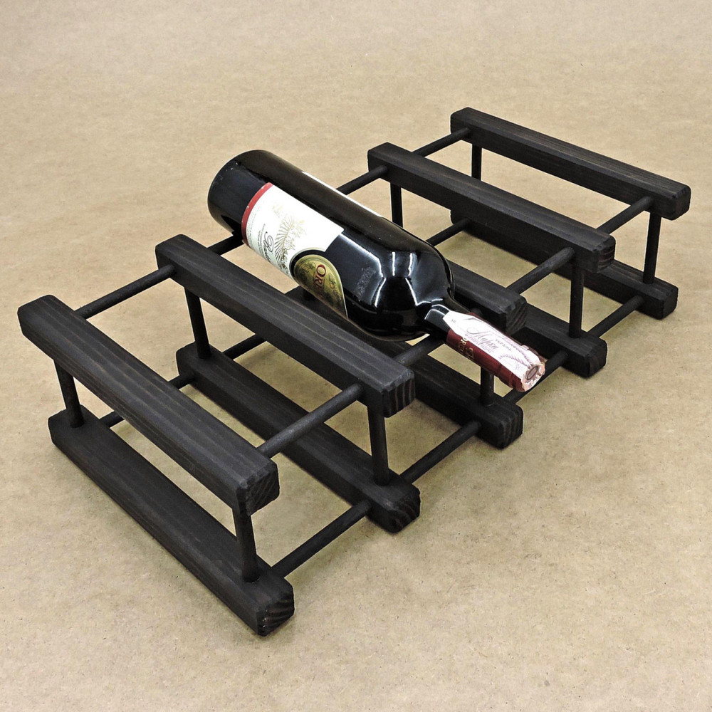 Настольная винная полка 