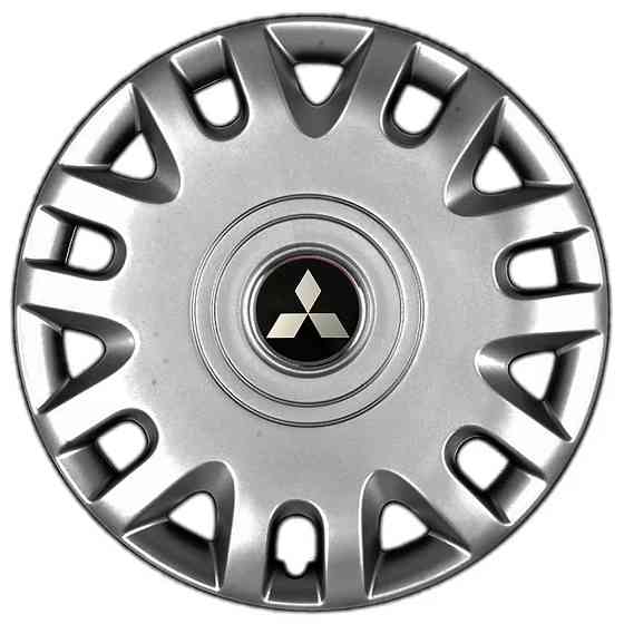 Автомобильные модельные колпаки R15 Mitsubishi 333 4шт, SJS, серебряные Киев