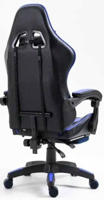 Компьютерное геймерское кресло черно-синее огнигровое. Харьков - изображение 3