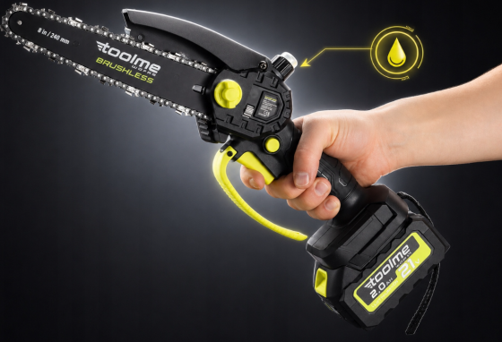 Акумуляторна пила ланцюгова Toolme BRUSCHLESS 900Вт (Польща) Київ