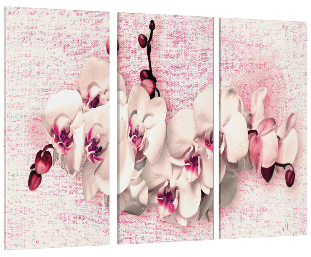 Модульна картина Абстракція Квіти Art-222_XXL Київ - фото 1