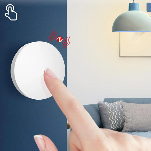 Кнопка розумна бездротова ZigBee Smart Life Tuya 3 сценарії CR2032 радіус 25 м Київ - фото 4