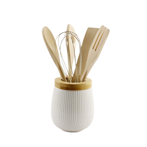 Набір кухонного приладдя з підставкою PJ03450 Interos Житомир