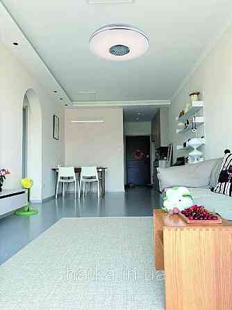 Світлодіодний музичний світильник смарт VALESO LY365-400 WH для спальні та дитячої кімнати 48W+5W RGB Білий Київ