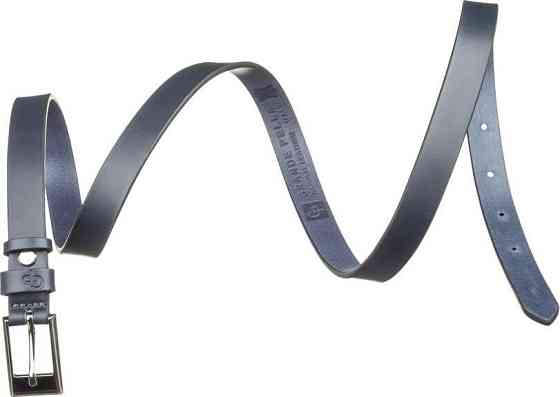 Ремінь жіночий Grande Pelle 11070 шкіряний Синій Київ