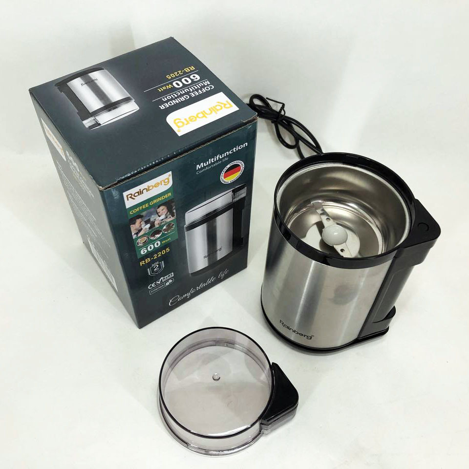 Професійні кавомолки Rainberg RB-2205 (600 Вт), Портативна кавомолка, Багатофункціональна кавомолка XD-43 Львів - фото 8