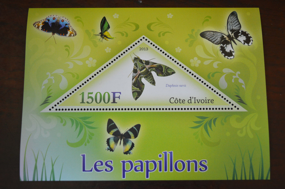 Кот-д'Івуар. Фауна. Личности. Блок. 2014 р. (А-34) Полтава - фото 1