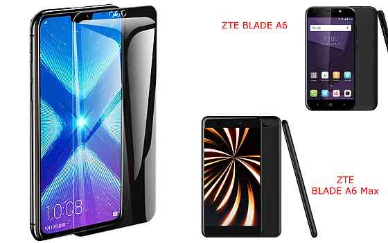Захисне скло NeoGlass для ZTE BLADE A6,  BLADE A6 Max – надпрозоре та стійке Київ