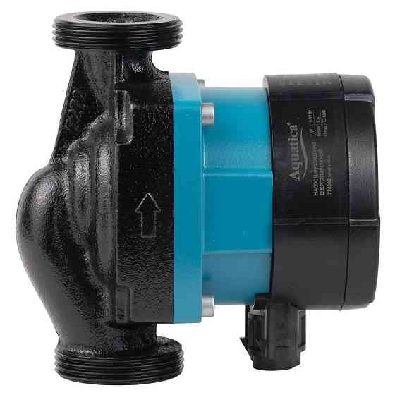 Насос циркуляційний енергозберігаючий 5-39Вт Hmax 6м Qmax 53л/хв Ø1½" 130мм + гайки Ø1" AQUATICA GPA25-6/130 Рівне