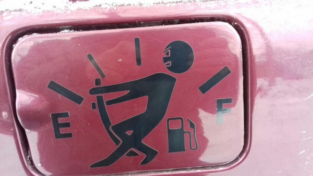 Наклейка на авто На бак Чорна Київ - фото 6