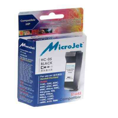 Картридж Microjet для HP №45 Black 850C/1100C/1600C (HC-05) Вінниця