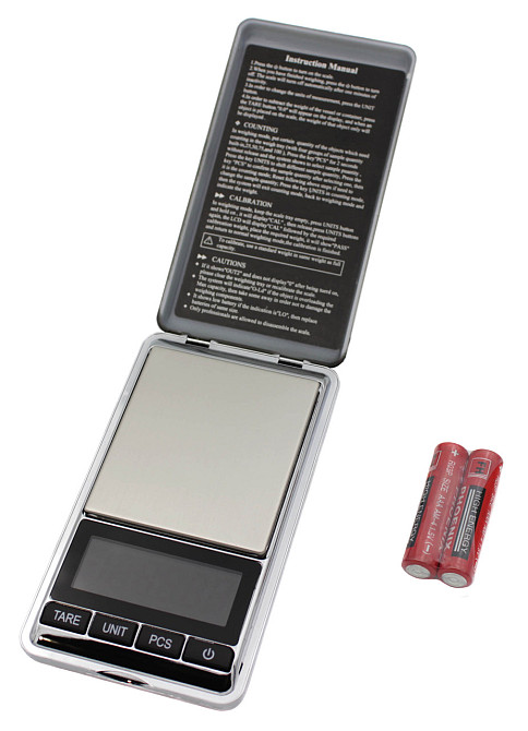 Весы ювелирные 200г 6*12*1.5 DIGITAL SCALE (синяя коробка) Днепр - изображение 2