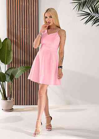 Женское коктейльное мини платье из плотной костюмки Одесса