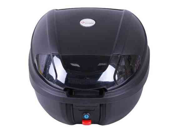 Кофр (багажник) для мотоцикла задній YM-0830 (V-30L) 41×40×32 чорний Мукачево