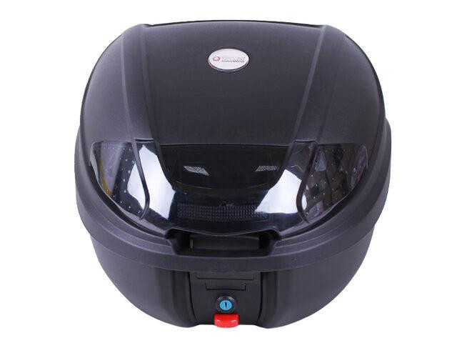 Кофр (багажник) для мотоцикла задній YM-0830 (V-30L) 41×40×32 чорний Мукачево - фото 4