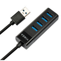 Концентратор Vinga USB3.0 to 4*USB3.0 HUB (VHA3A4) Киев - изображение 1
