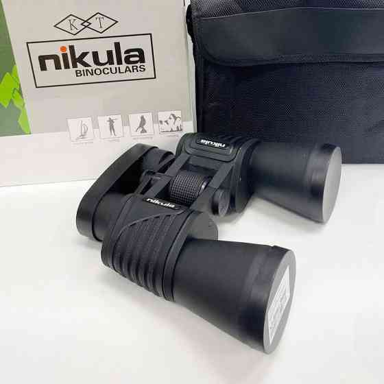 Бинокль профессиональный тактический Nicula 10х50 с сумкой, военный бинокль Каменец-Подольский