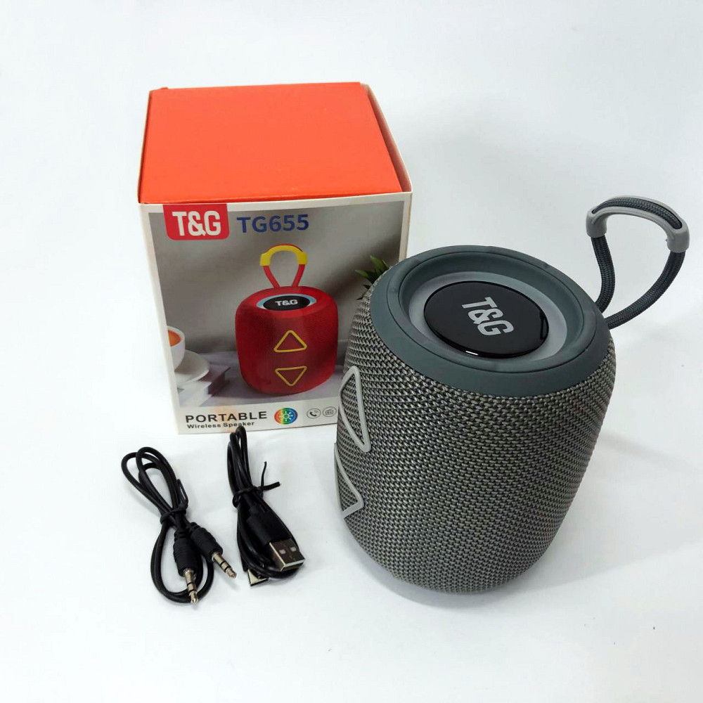 Колонка bluetooth бюджетная TG655, Аккумуляторная переносная колонка переносная для музыки VB-72 Львов - изображение 18