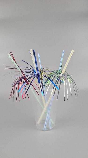 Трубочка для напоїв з гофрою "Пальма" 50шт Харків - фото 1