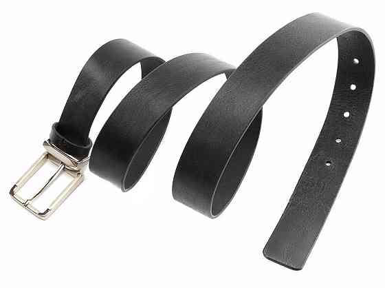 Ремінь чоловічий GRANDE PELLE 00249 шкіряний Чорний Київ