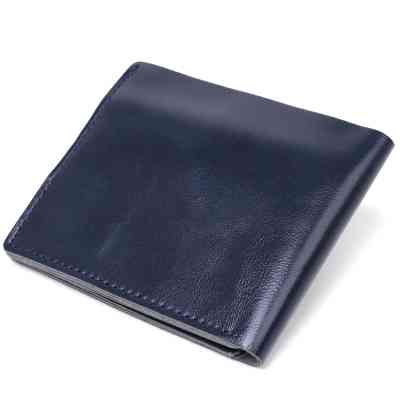 Портмоне Shvigel Кожаное Синее (16444) Винница