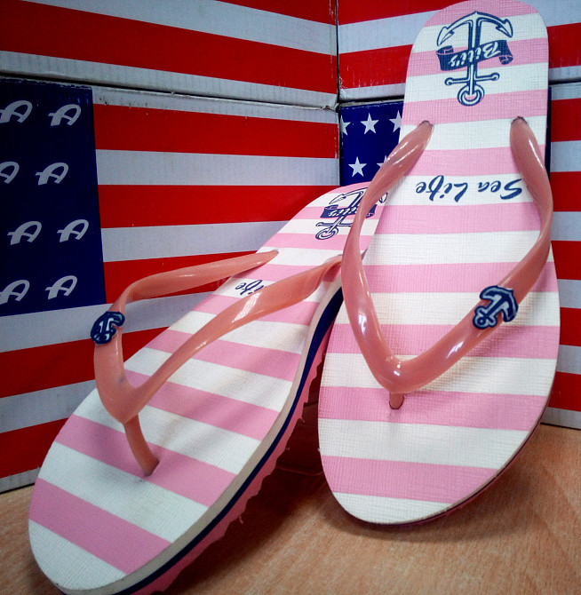 Женские шлепанцы-вьетнамки Bitis,якорь. р. 37(24см) Киев - изображение 2